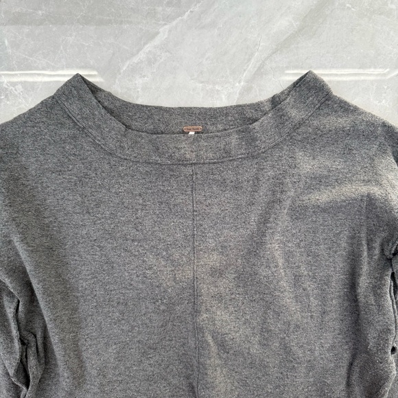 Women’s Free People Jamie Oversized Off The Shoulder Sweater Wool Blend Medium - Picture 2 of 14